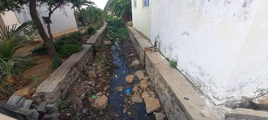 ಆಶ್ರಯ ಬಡಾವಣೆಯ ಚರಂಡಿ ಅವ್ಯವಸ್ಥೆ