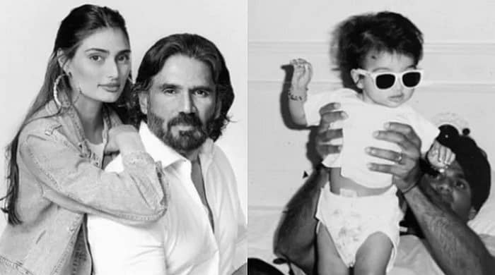 ಆಥಿಯಾ ಶೆಟ್ಟಿ ಹಾಗೂ ಸುನಿಲ್ ಶೆಟ್ಟಿ (ಚಿತ್ರ ಕೃಪೆ: ಆಥಿಯಾ ಶೆಟ್ಟಿ, ಇನ್ಸ್ಟಾಗ್ರಾಂ)