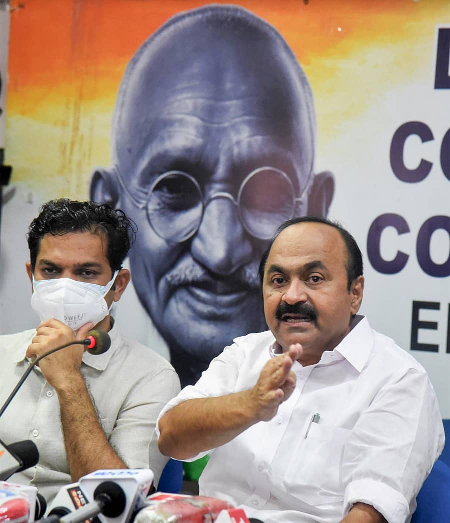 ಕೇರಳದ ವಿಧಾನಸಭೆಯ ವಿರೋಧ ಪಕ್ಷದ ನಾಯಕ ವಿ.ಡಿ.ಸತೀಶನ್