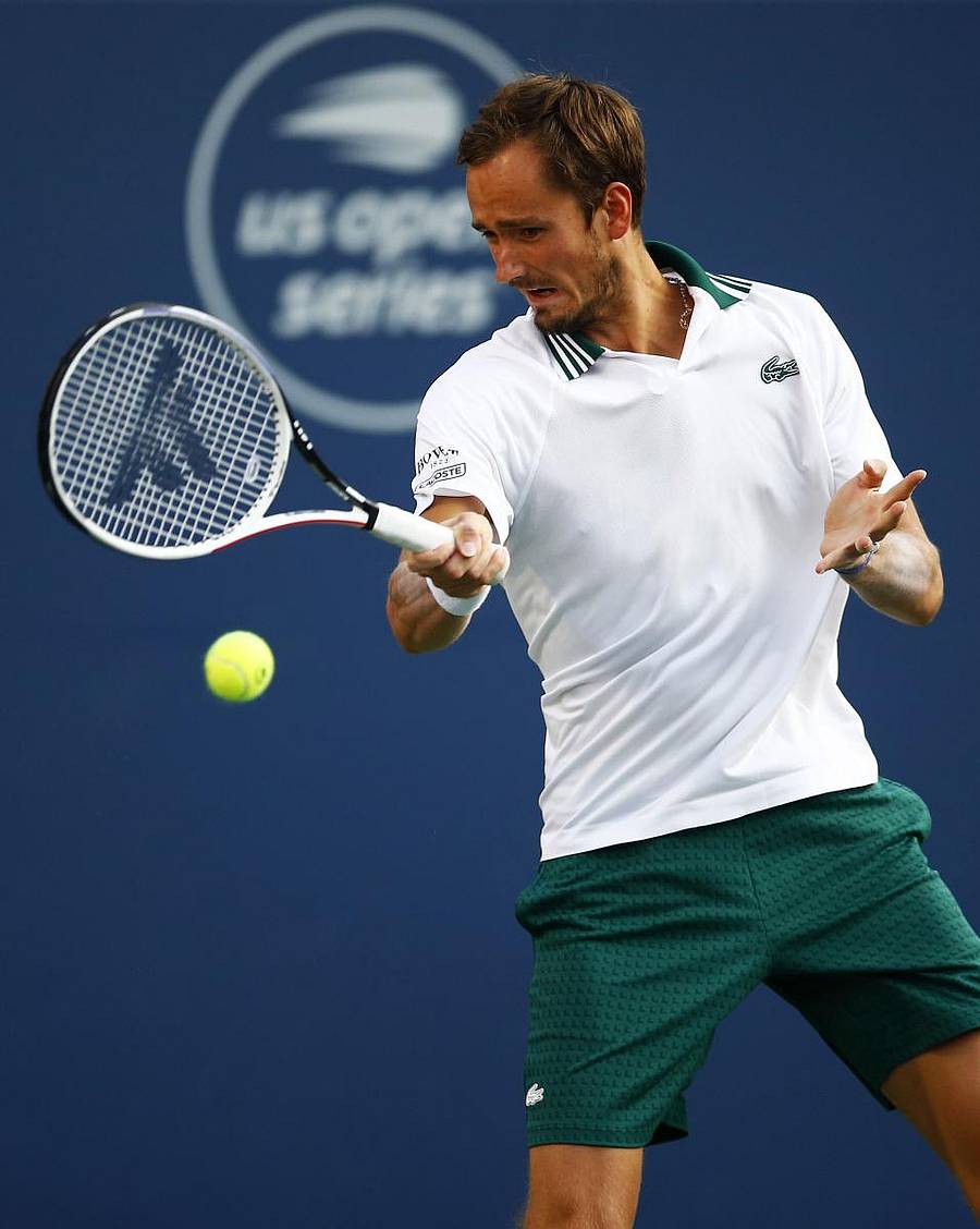 ಡೇನಿಯಲ್ ಮೆಡ್ವೆಡೆವ್ ಆಟದ ವೈಖರಿ- ಎಎಫ್ಪಿ ಚಿತ್ರ