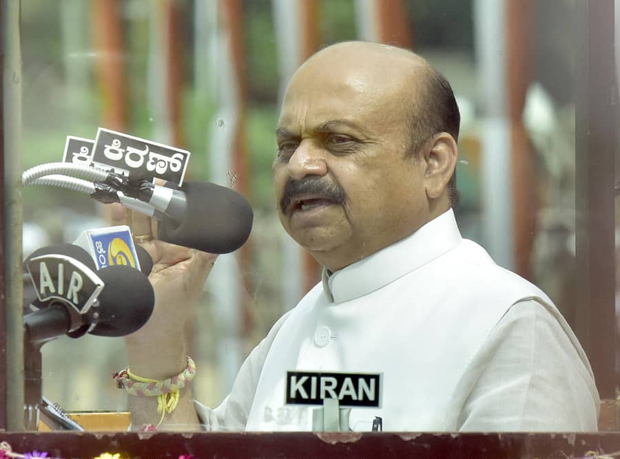 ಸ್ವಾತಂತ್ರ್ಯ ದಿನಾಚರಣೆ ಸಮಾರಂಭದಲ್ಲಿ ಮುಖ್ಯಮಂತ್ರಿ ಬಸವರಾಜ ಬೊಮ್ಮಾಯಿ ಮಾತನಾಡಿದರು