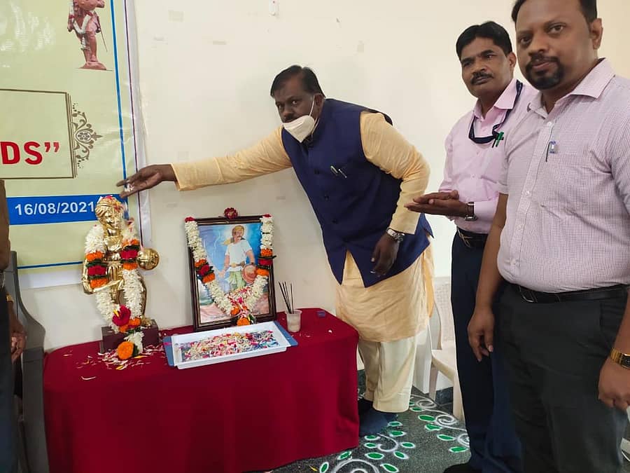 ಬೆಳಗಾವಿಯ ಸಂಗೊಳ್ಳಿ ರಾಯಣ್ಣ ಮಹಾವಿದ್ಯಾಲಯದಲ್ಲಿ ನಡೆದ ಸ್ವಾತಂತ್ರ್ಯ ದಿನಾಚರಣೆ ಮತ್ತು ರಾಯಣ್ಣ ಜನ್ಮ ದಿನಾಚರಣೆ ಕಾರ್ಯಕ್ರಮವನ್ನು ಡಾ.ಎಂ. ಜಯಪ್ಪ ಉದ್ಘಾಟಿಸಿದರು