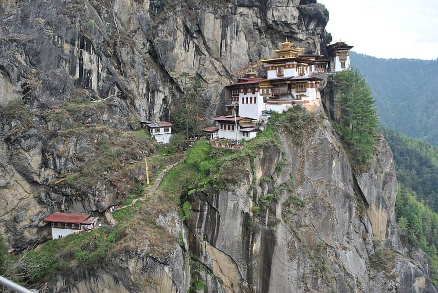 ಟೈಗರ್ ನೆಸ್ಟ್ನ ರಮಣೀಯ ನೋಟ