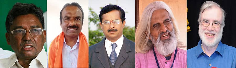 ವಿ.ಎಸ್.ಉಗ್ರಪ್ಪ, ಎನ್.ರವಿಕುಮಾರ್, ಸುಧಾಕರ ಶೆಟ್ಟಿ, ಜಿ.ಎನ್.ನಾಗರಾಜ್, ಎಂ.ಕೆ. ಭಾಸ್ಕರ ರಾವ್