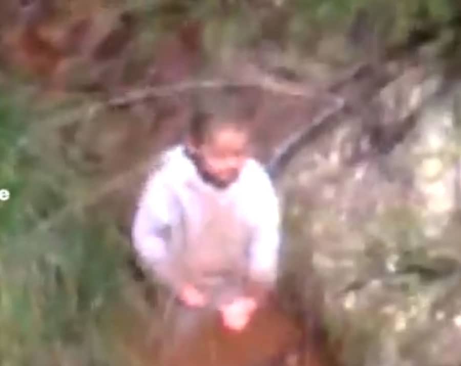 ಕಾಡಿನಲ್ಲಿ ಪತ್ತೆಯಾದ ಮಗು