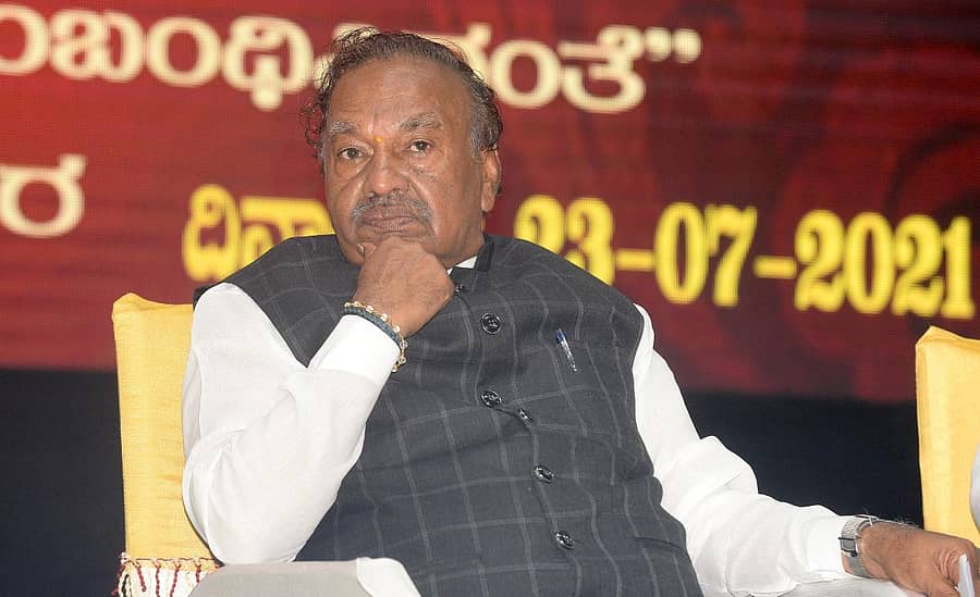 ಕೆ.ಎಸ್ ಈಶ್ವರಪ್ಪ