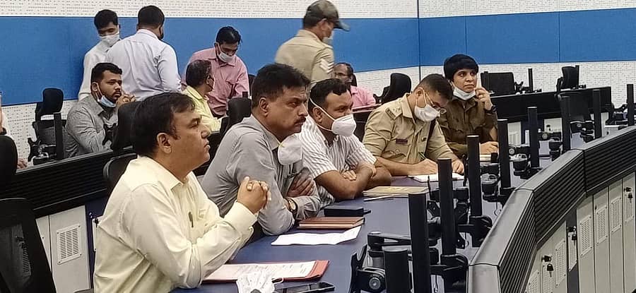 ಬೆಳಗಾವಿಯಲ್ಲಿ ಮಂಗಳವಾರ ನಡೆದ ಸ್ಮಾರ್ಟ್ ಸಿಟಿ ಯೋಜನೆ ಸಮನ್ವಯ ಸಭೆಯಲ್ಲಿ ಜಿಲ್ಲಾಧಿಕಾರಿ ಎಂ.ಜಿ. ಹಿರೇಮಠ ಮಾತನಾಡಿದರು