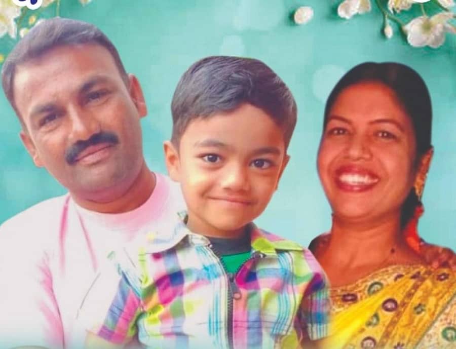 ಆತ್ಮಹತ್ಯೆಗೆ ಶರಣಾದ ಕೃಷ್ಣ ನಾಯ್ಕ, ಪುತ್ರ ಧ್ರುವ ಹಾಗೂ ಪತ್ನಿ ಸುಮಾ