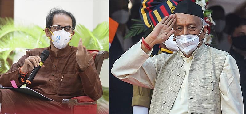 ಉದ್ಧವ್ ಠಾಕ್ರೆ, ಬಿ.ಎಸ್. ಕೋಶಿಯಾರಿ