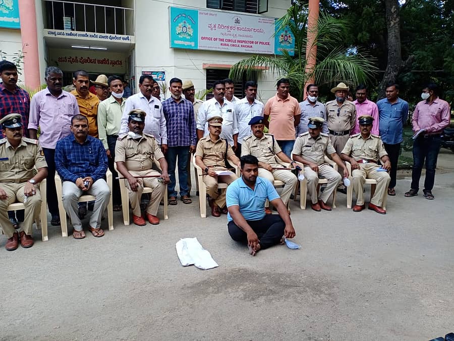 ಆರೋಪಿ ಸಾಯಿ ಕುಮಾರ್‌ನನ್ನು ಪೊಲೀಸರು ಬಂಧಿಸಿದ್ದಾರೆ. 