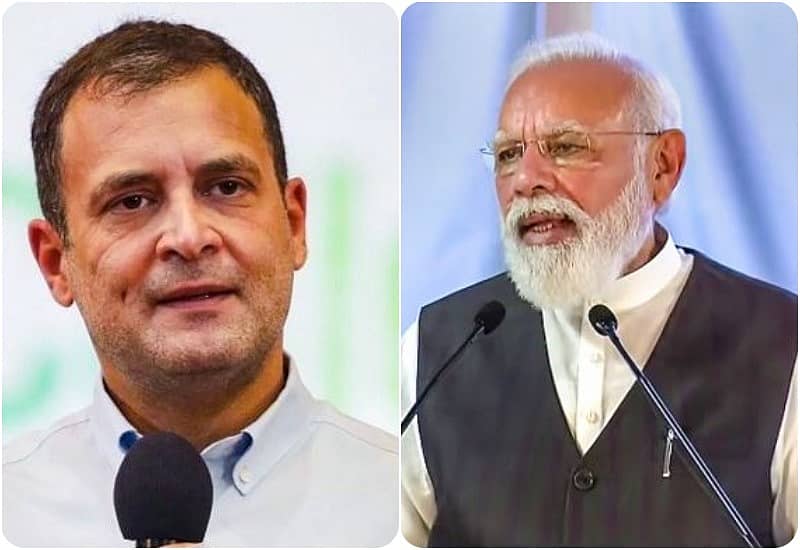 ರಾಹುಲ್ ಗಾಂಧಿ ಮತ್ತು ನರೇಂದ್ರ ಮೋದಿ (ಪಿಟಿಐ ಸಂಗ್ರಹ ಚಿತ್ರ)