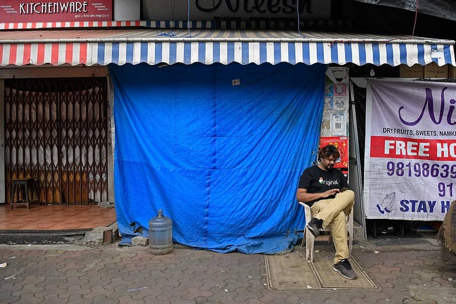 ಬಂದ್‌ ಸಂದರ್ಭದಲ್ಲಿ ಅಂಗಡಿಗಳು ಮುಚ್ಚಿದ್ದವು.