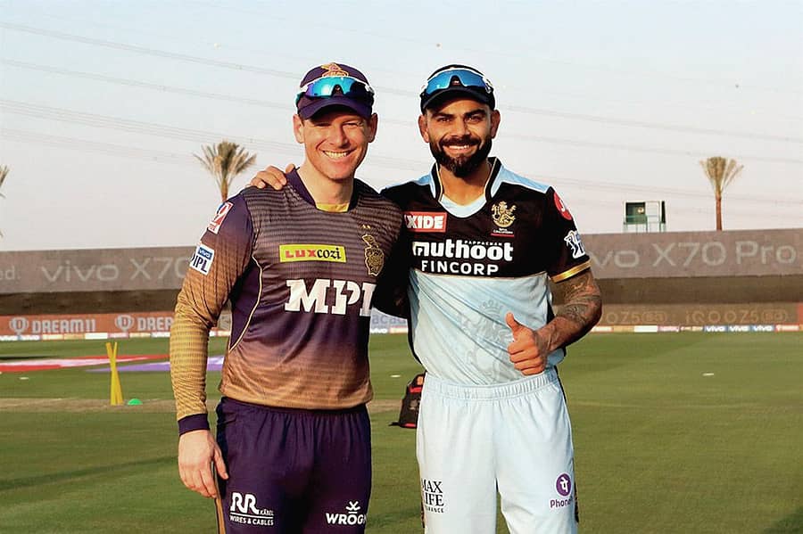 ಮಾರ್ಗನ್ ಮತ್ತು ವಿರಾಟ್ ಕೊಹ್ಲಿ