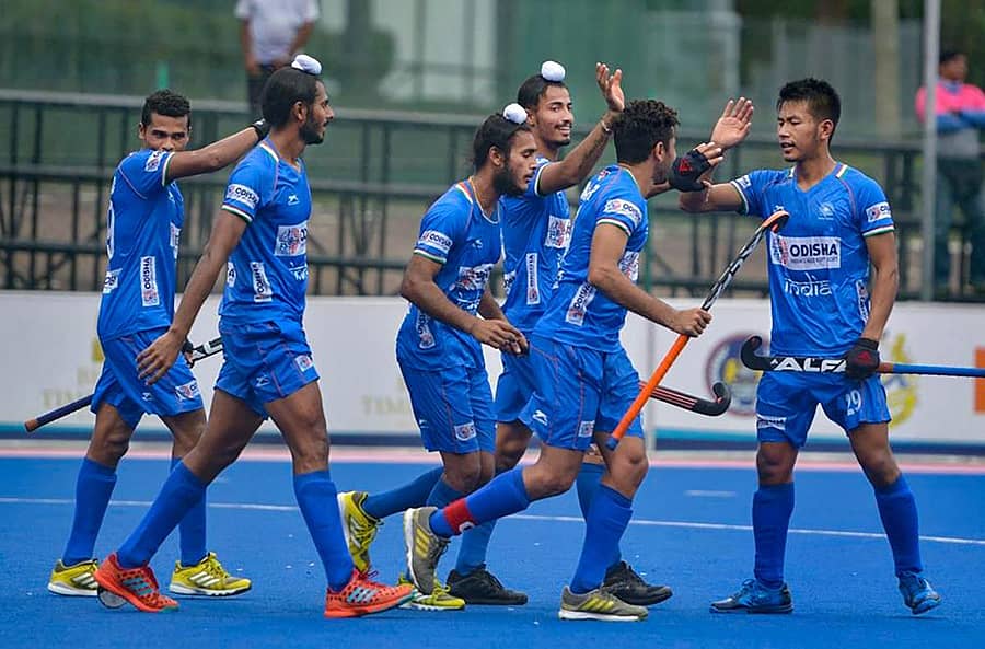 ಭಾರತ ಜೂನಿಯರ್ ಹಾಕಿ ತಂಡ– ಪಿಟಿಐ ಚಿತ್ರ