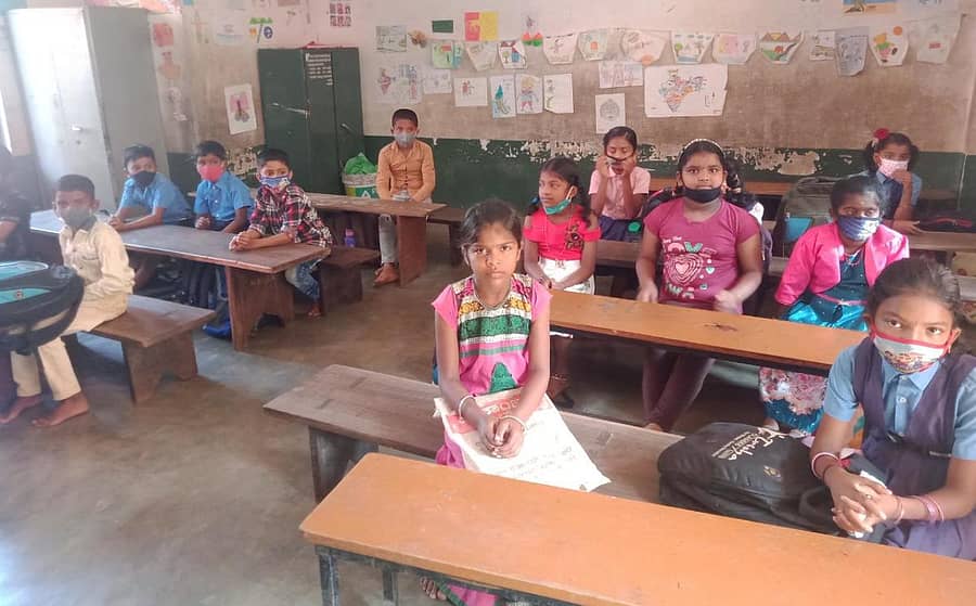 ಉಡುಪಿಯ ವಳಕಾಡು ಶಾಲೆಯ ಮಕ್ಕಳು