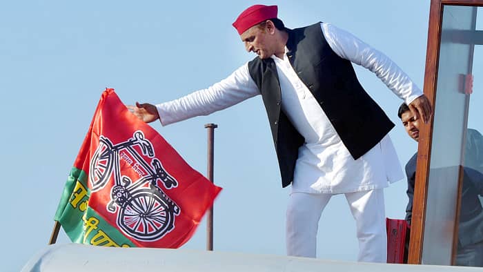 ಸಮಾಜವಾದಿ ಪಕ್ಷದ ಮುಖ್ಯಸ್ಥ ಅಖಿಲೇಶ್ ಯಾದವ್