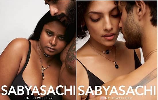 ಸಬ್ಯಸಾಚಿ ಮುಖರ್ಜಿ ಅವರು ಸಿದ್ಧಪಡಿಸಿರುವ ಹೊಸ ಆಭರಣ ಕುರಿತಾದ ಜಾಹೀರಾತು – ಇನ್‌ಸ್ಟಾಗ್ರಾಂ ಚಿತ್ರ