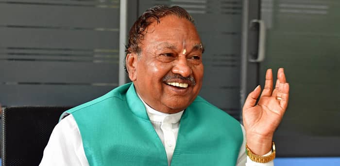 ಗ್ರಾಮೀಣಾಭಿವೃದ್ಧಿ ಸಚಿವ ಕೆ.ಎಸ್.ಈಶ್ವರಪ್ಪ