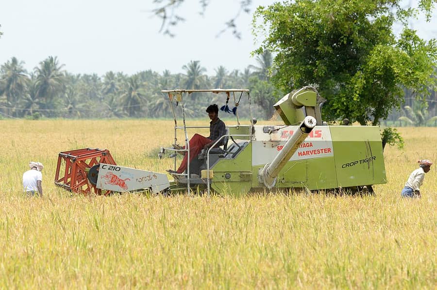 ಭತ್ತ ಕಟಾವು ಯಂತ್ರ
