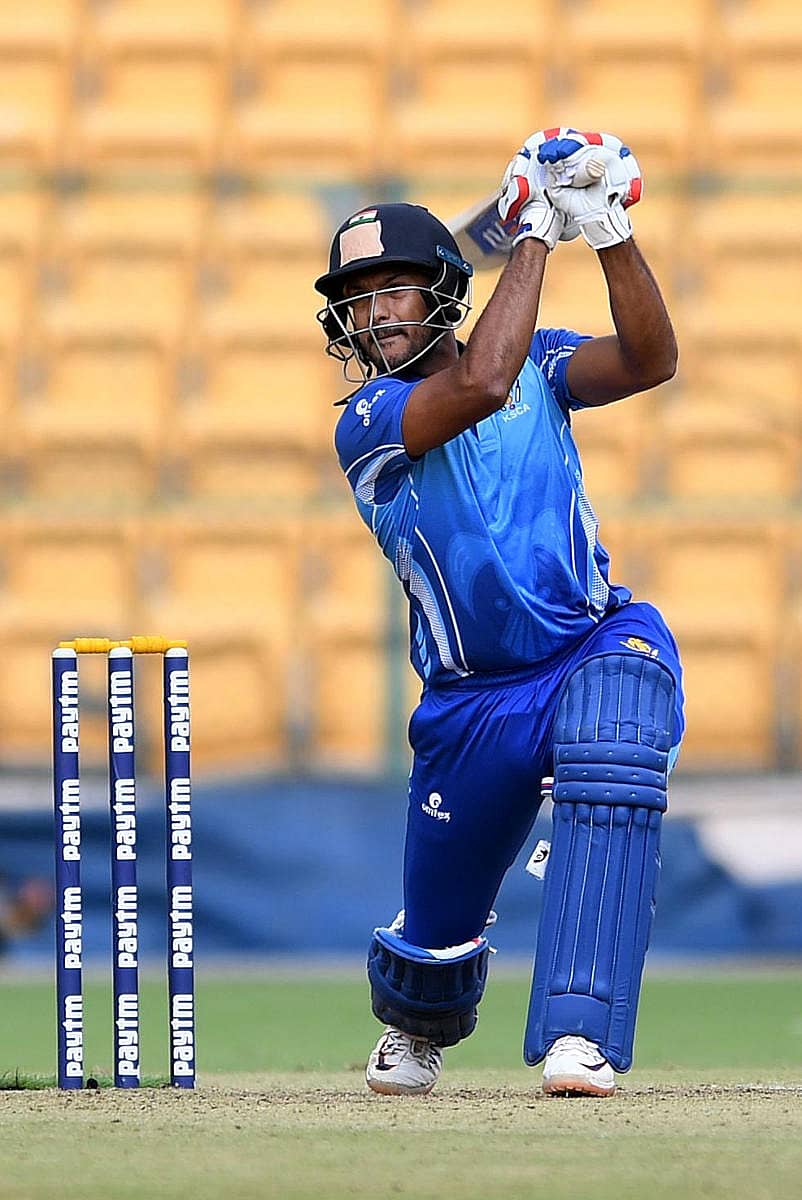 ಮಯಂಕ್ ಅಗರವಾಲ್ –ಪ್ರಜಾವಾಣಿ ಚಿತ್ರ