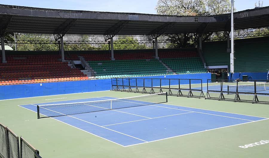 ಕೆಎಸ್ಎಲ್ಟಿಎ ಅಂಗಣ –ಪ್ರಜಾವಾಣಿ ಚಿತ್ರ