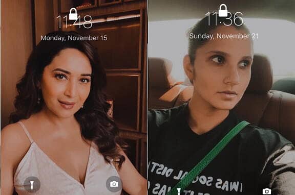 'ಐಫೋನ್‌ ಲಾಕ್‌ ಸ್ಕ್ರೀನ್‌' ಚಾಲೆಂಜ್‌ ಸ್ವೀಕರಿಸಿದ ನಟಿ ಮಾಧುರಿ ದೀಕ್ಷಿತ್‌ ಮತ್ತು ಟೆನಿಸ್‌ ಆಟಗಾರ್ತಿ ಸಾನಿಯಾ ಮಿರ್ಜಾ