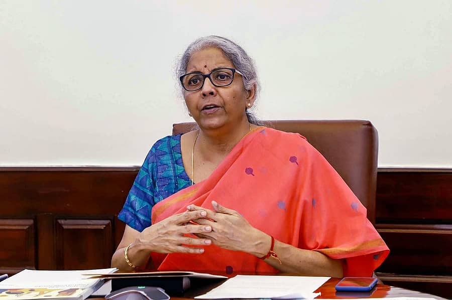 ಕೇಂದ್ರ ಹಣಕಾಸು ಸಚಿವೆ ನಿರ್ಮಲಾ ಸೀತಾರಾಮನ್