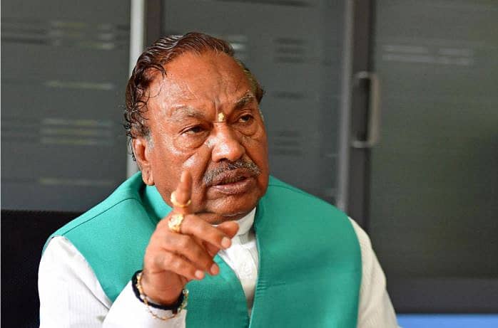 ಕೆ.ಎಸ್‌.ಈಶ್ವರಪ್ಪ (ಪ್ರಜಾವಾಣಿ ಸಂಗ್ರಹ ಚಿತ್ರ)