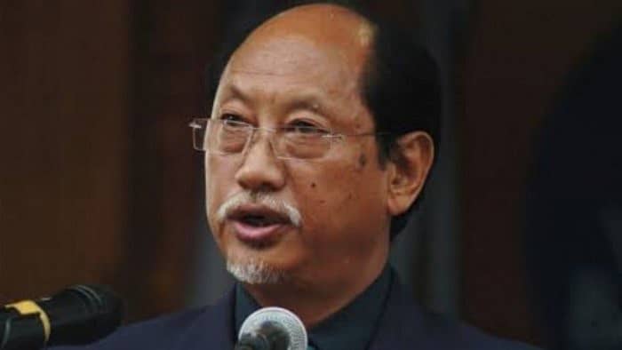 ನಾಗಾಲ್ಯಾಂಡ್ ಮುಖ್ಯಮಂತ್ರಿ ನೆಫಿಯು ರಿಯೊ (ಚಿತ್ರ ಕೃಪೆ – Facebook/@himantabiswasarma)