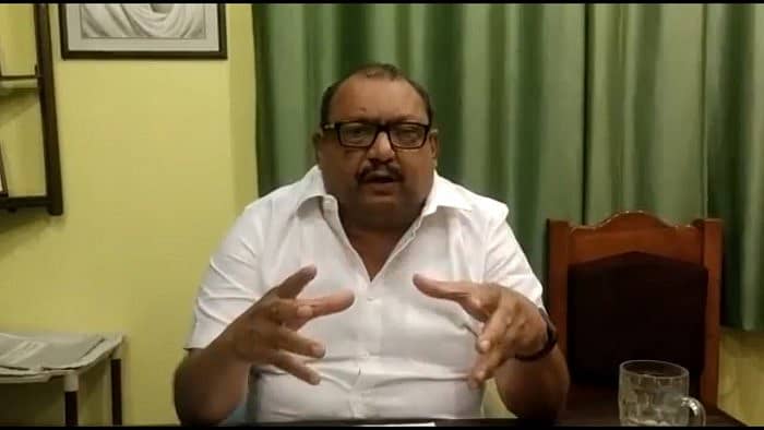 ಟಿಎಂಸಿ ನಾಯಕ ತ್ರಜನೊ ಡಿಮೆಲ್ಲೊ (ಚಿತ್ರ: Twitter@AITC4Goa)