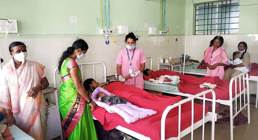 <div class="paragraphs"><p>ಬಾಣಂತಿ ಮತ್ತು ನವಜಾತ ಶಿಶುಗಳು</p></div>