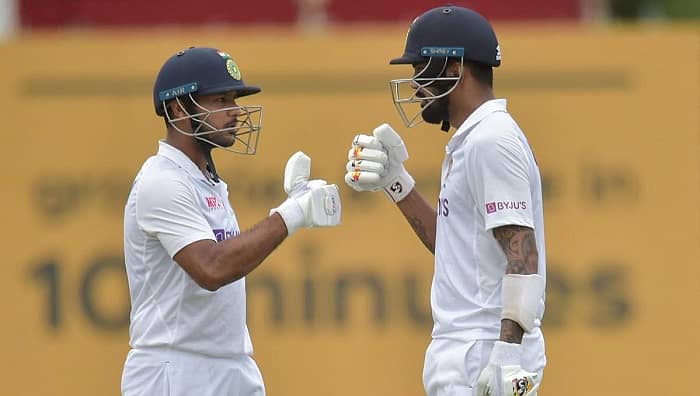 ಮಯಂಕ್ ಅಗರವಾಲ್ ಹಾಗೂ ಕೆ.ಎಲ್. ರಾಹುಲ್