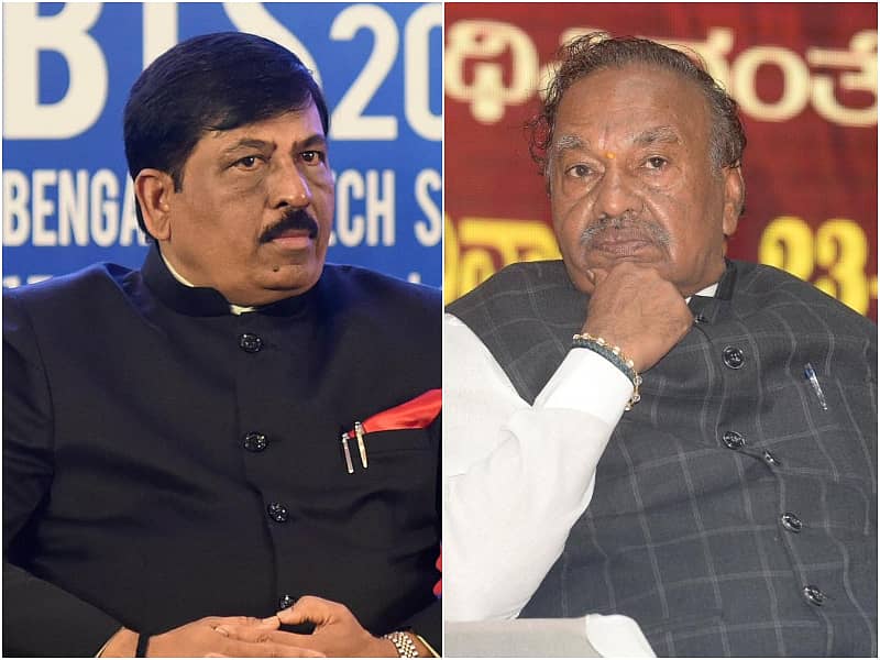 ಮುರುಗೇಶ್ ನಿರಾಣಿ, ಕೆ.ಎಸ್ ಈಶ್ವರಪ್ಪ