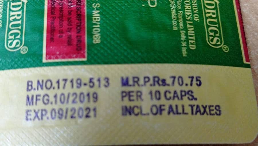 ಮಂಡ್ಯದ ವಿದ್ಯಾರ್ಥಿಯೊಬ್ಬರಿಗೆ ಅವಧಿ ಮೀರಿದ ಆ್ಯಂಟಿಬಯೋಟಿಕ್ಸ್ ಮಾತ್ರೆ ನೀಡಿರುವುದು