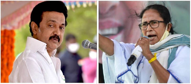 ಎಂ.ಕೆ.ಸ್ಟಾಲಿನ್‌ – ಮಮತಾ ಬ್ಯಾನರ್ಜಿ