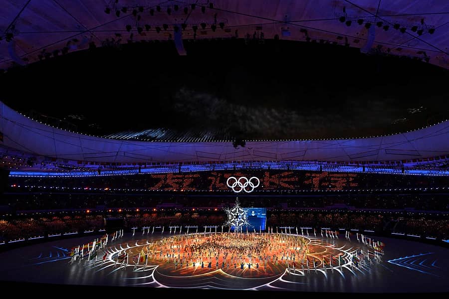 ಸಮಾರೋಪ ಸಮಾರಂಭದಲ್ಲಿ ನೃತ್ಯಪಟುಗಳ ವರ್ಣರಂಜಿತ ಕಾರ್ಯಕ್ರಮ –ಎಎಫ್‌ಪಿ ಚಿತ್ರ