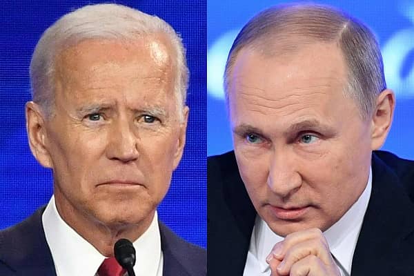 ಜೋ ಬೈಡನ್ ಮತ್ತು ವ್ಲಾಡಿಮಿರ್ ಪುಟಿನ್