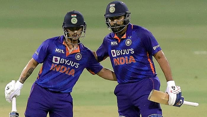 ಇಶಾನ್ ಕಿಶನ್ ಹಾಗೂ ರೋಹಿತ್ ಶರ್ಮಾ