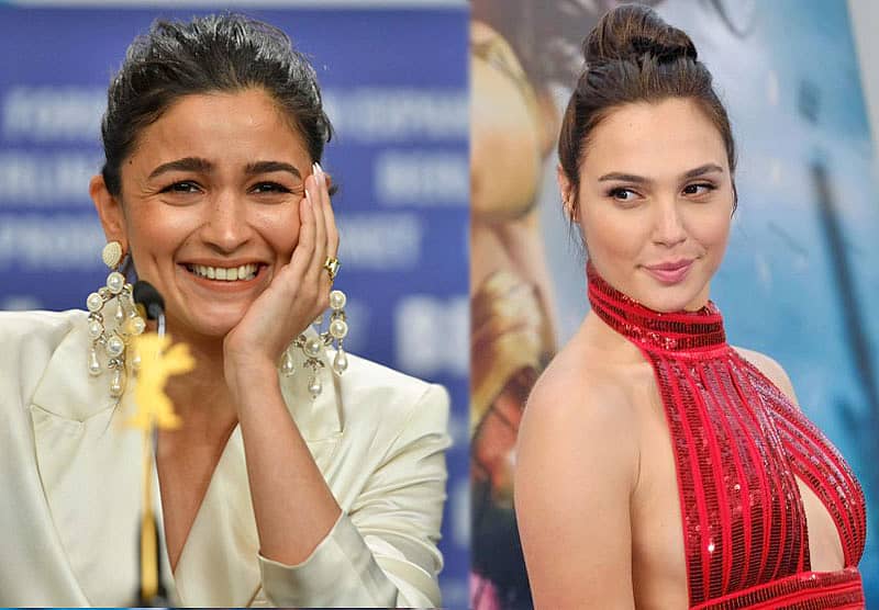 ನಟಿ ಆಲಿಯಾ ಭಟ್ ಮತ್ತು ನಟಿ ಗ್ಯಾಲ್ ಗೆಡೋಟ್