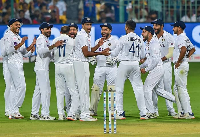 ಟೀಮ್ ಇಂಡಿಯಾ ಆಟಗಾರರ ಸಂಭ್ರಮ