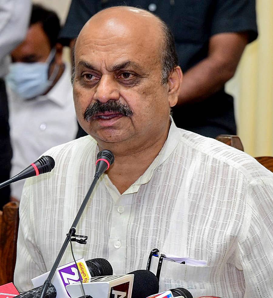 ಮುಖ್ಯಮಂತ್ರಿ ಬಸವರಾಜ ಬೊಮ್ಮಾಯಿ 