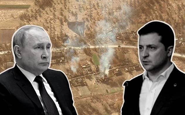 ವ್ಲಾಡಿಮಿರ್ ಪುಟಿನ್ - ವೊಲೊಡಿಮಿರ್ ಝೆಲೆನ್‌ಸ್ಕಿ