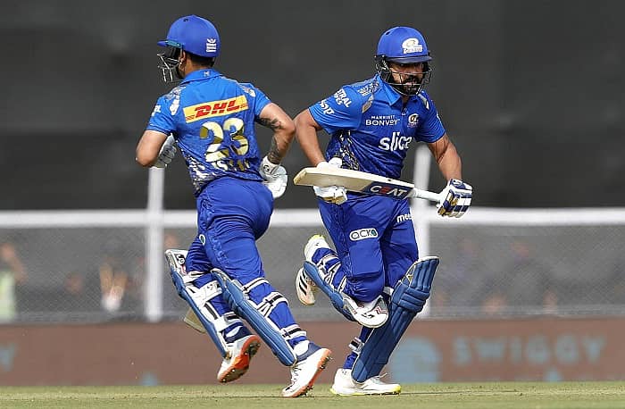 ಇಶಾನ್ ಕಿಶನ್ ಹಾಗೂ ರೋಹಿತ್ ಶರ್ಮಾ