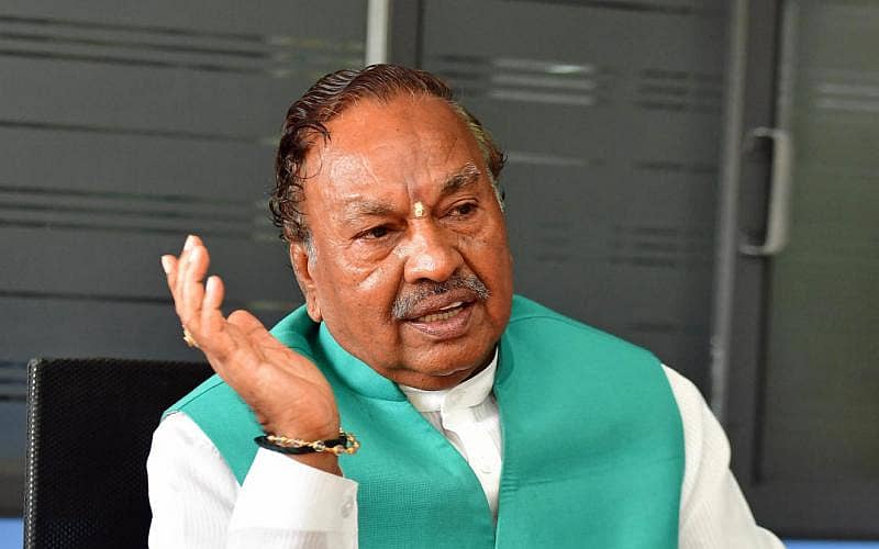 ಸಚಿವ ಈಶ್ವರಪ್ಪ