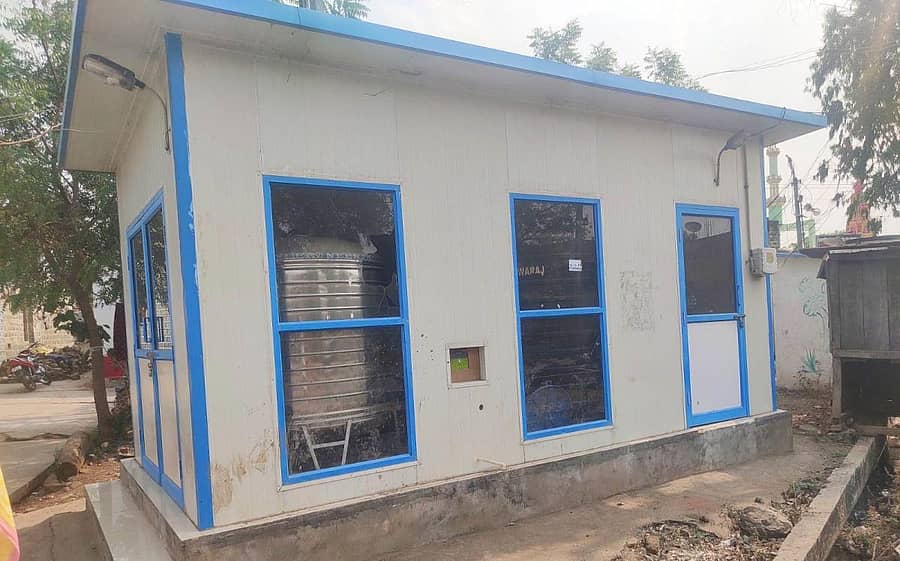 ಔರಾದ್ ತಾಲ್ಲೂಕಿನ ಎಕಂಬಾ ಗ್ರಾಮದಲ್ಲಿ ಬಳಕೆಯಾಗದೆ ಹಾಳು ಬಿದ್ದ ಶುದ್ಧ ನೀರಿನ ಘಟಕ