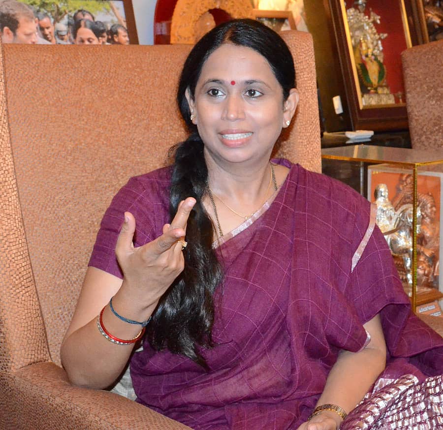 ಕಾಂಗ್ರೆಸ್ ಶಾಸಕಿ ಲಕ್ಷ್ಮಿ ಹೆಬ್ಬಾಳಕರ