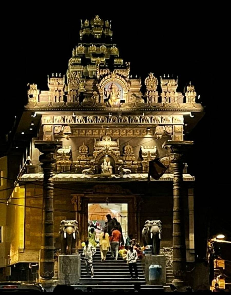 ಕಲಬುರಗಿಯ ಸರಾಫ್ ಬಜಾರ್ನಲ್ಲಿ ನವೀಕರಣಗೊಂಡ ಗಣೇಶ ಮಂದಿರ