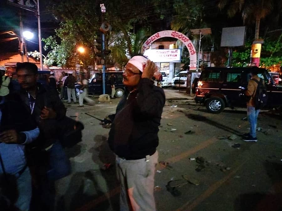 ಘಟನೆಯಲ್ಲಿ ಗಾಯಗೊಂಡ ಪೊಲೀಸ್ ಸಿಬ್ಬಂದಿ