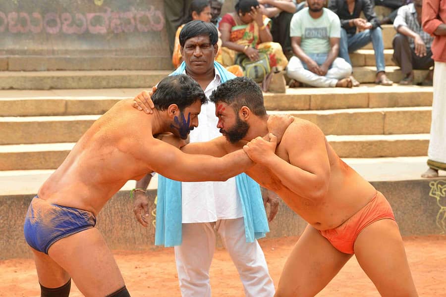 ಗರಡಿ ಚಿತ್ರದಲ್ಲಿ ಸೂರ್ಯ ಹಾಗೂ ಸುಜಯ್‌ ಬೇಲೂರು