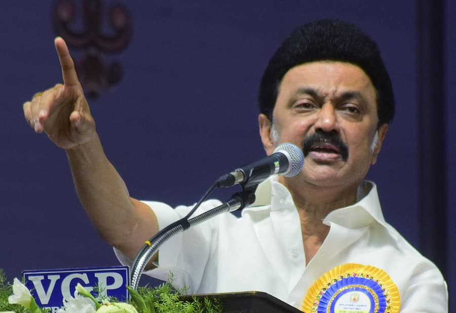 ತಮಿಳುನಾಡು ಮುಖ್ಯಮಂತ್ರಿ ಎಂ.ಕೆ ಸ್ಟಾಲಿನ್